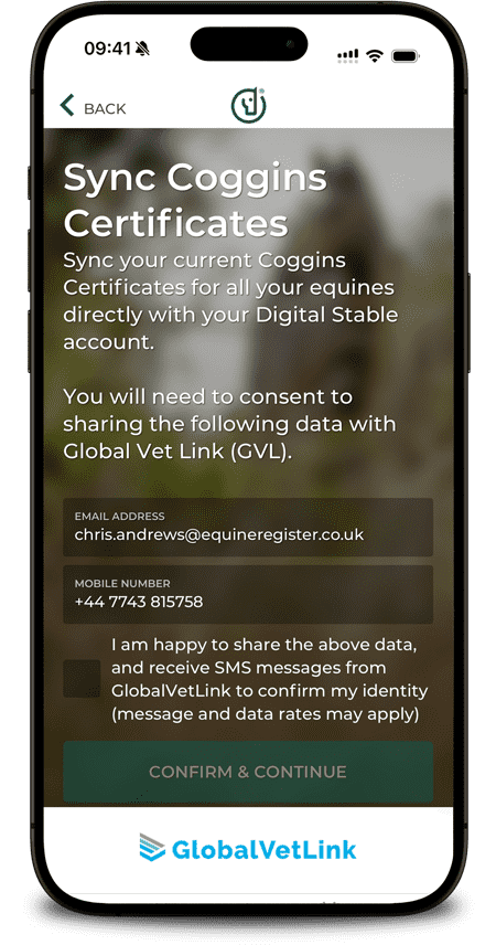 Sync EIA Coggins Certificates